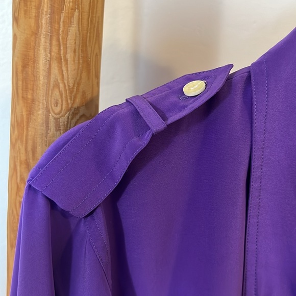 VINTAGE Purple Blouse - Picture 7 of 10